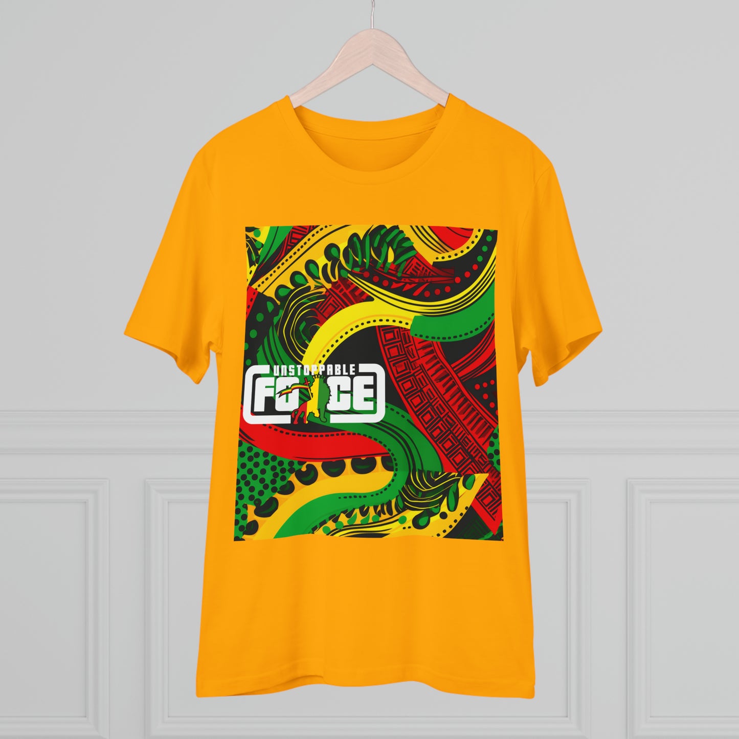 African Fabric Organic Creator T-shirt - Unisex