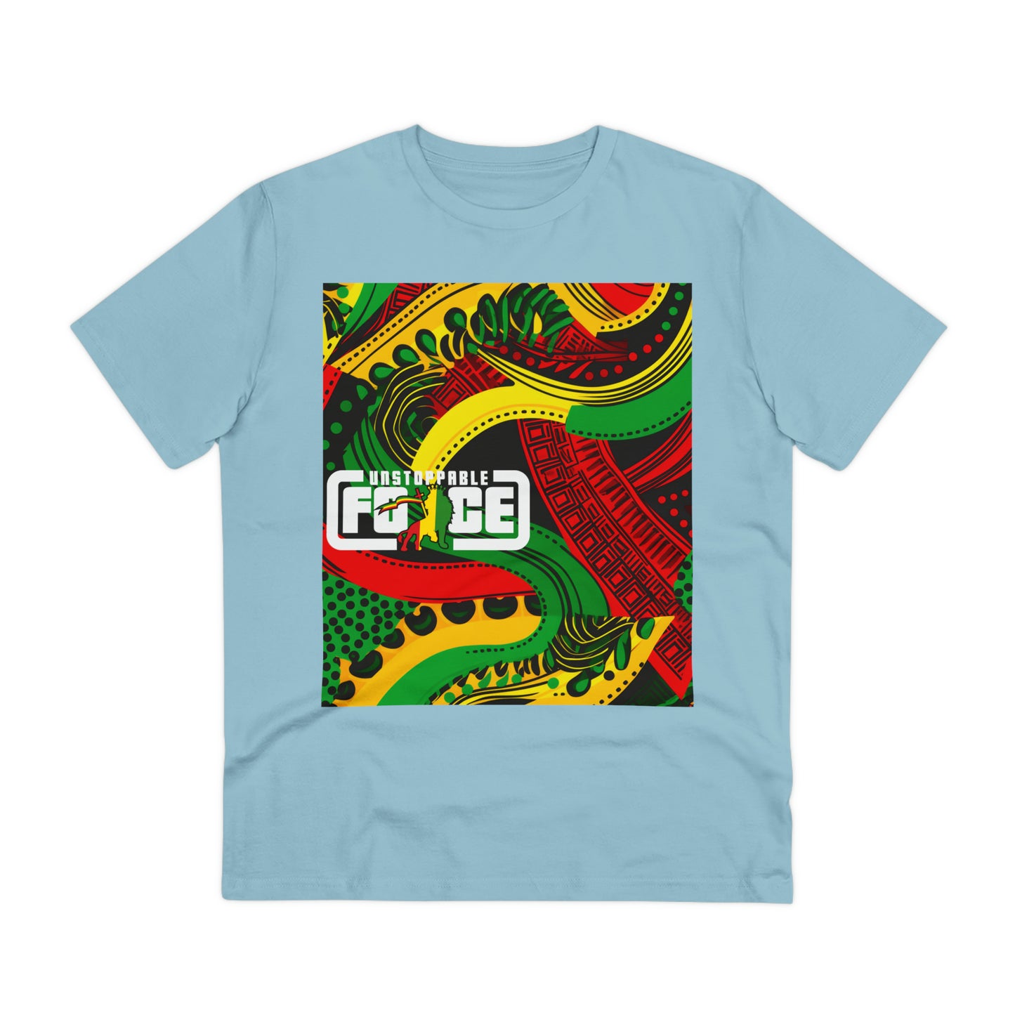African Fabric Organic Creator T-shirt - Unisex
