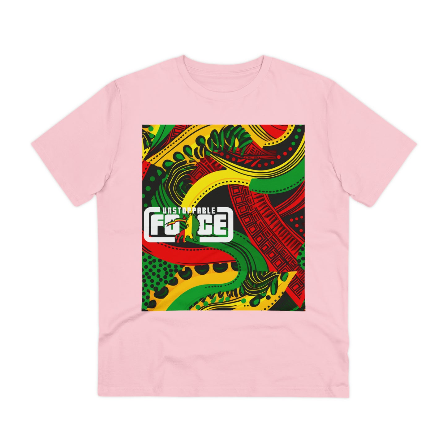 African Fabric Organic Creator T-shirt - Unisex