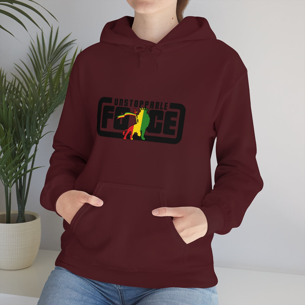 Unstoppable Force Unisex Heavy Blend™ Hooded Sweatshirt