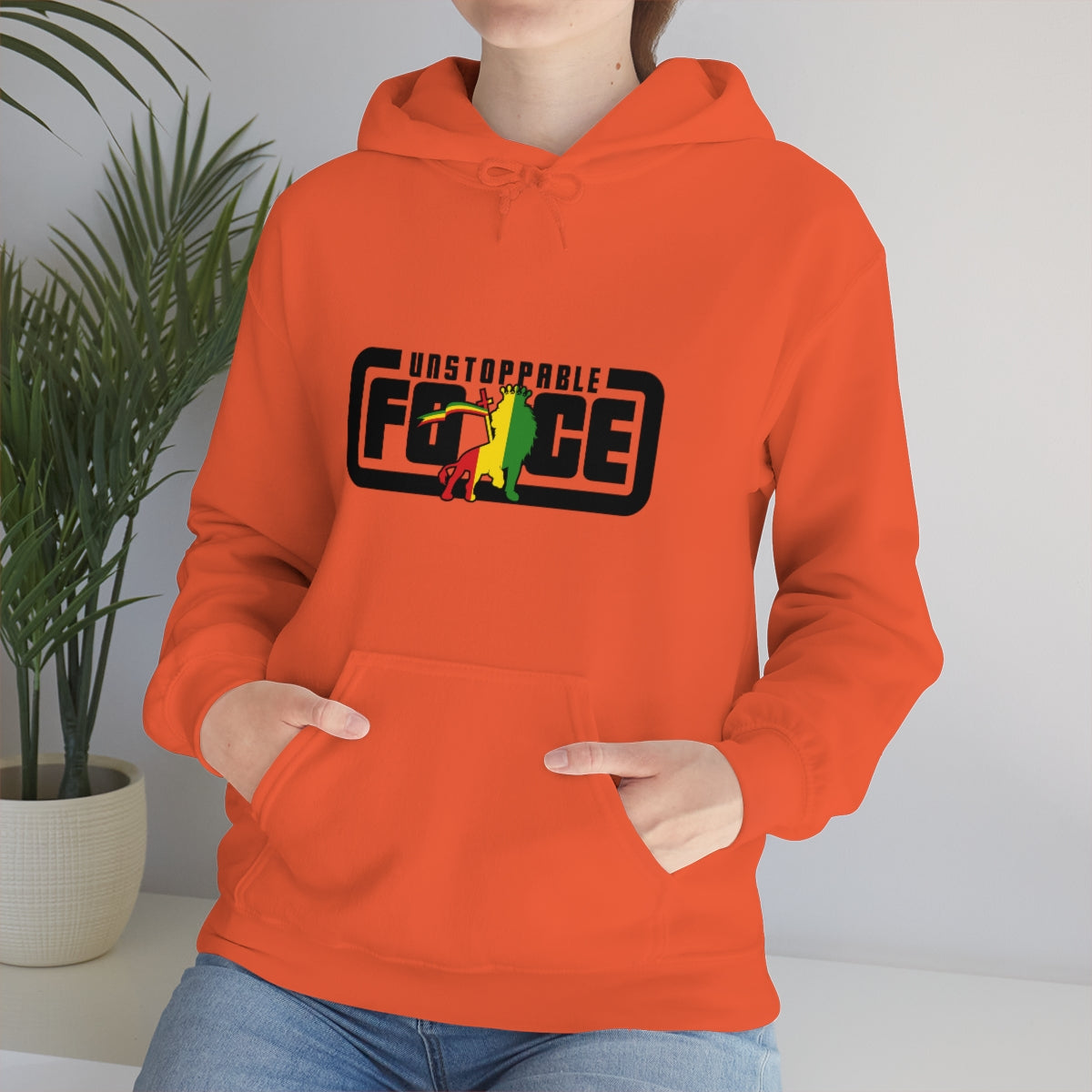 Unstoppable Force Unisex Heavy Blend™ Hooded Sweatshirt