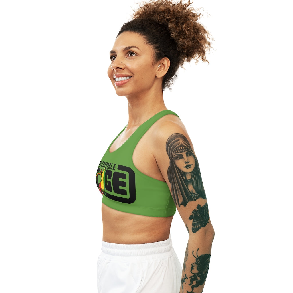 Unstoppable Force Seamless Sports Bra (AOP)