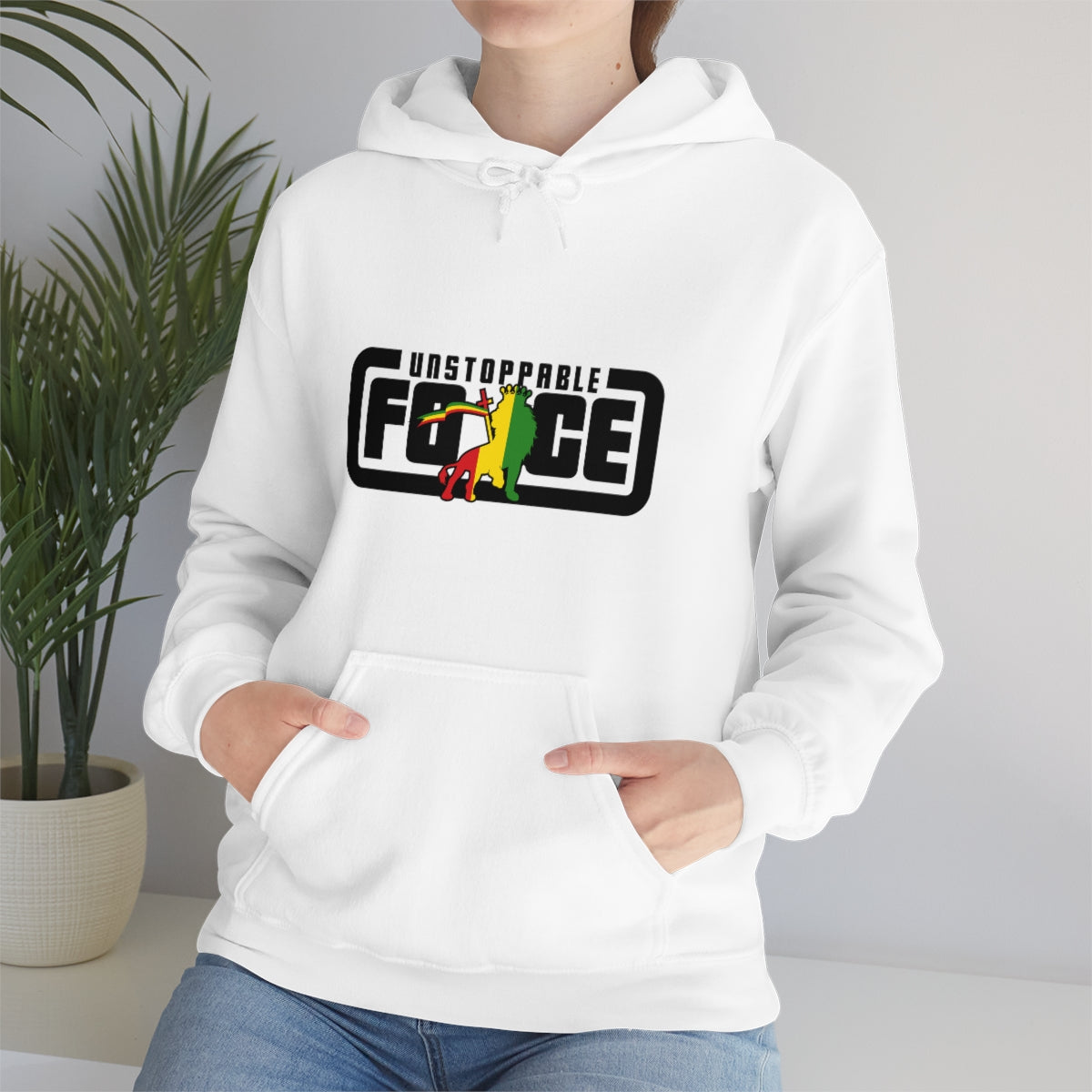 Unstoppable Force Unisex Heavy Blend™ Hooded Sweatshirt