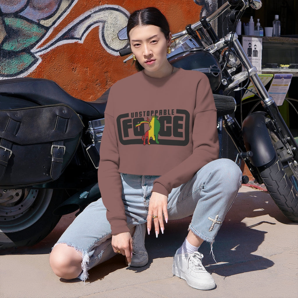 Unstoppable Force Women's Cropped Sweatshirt