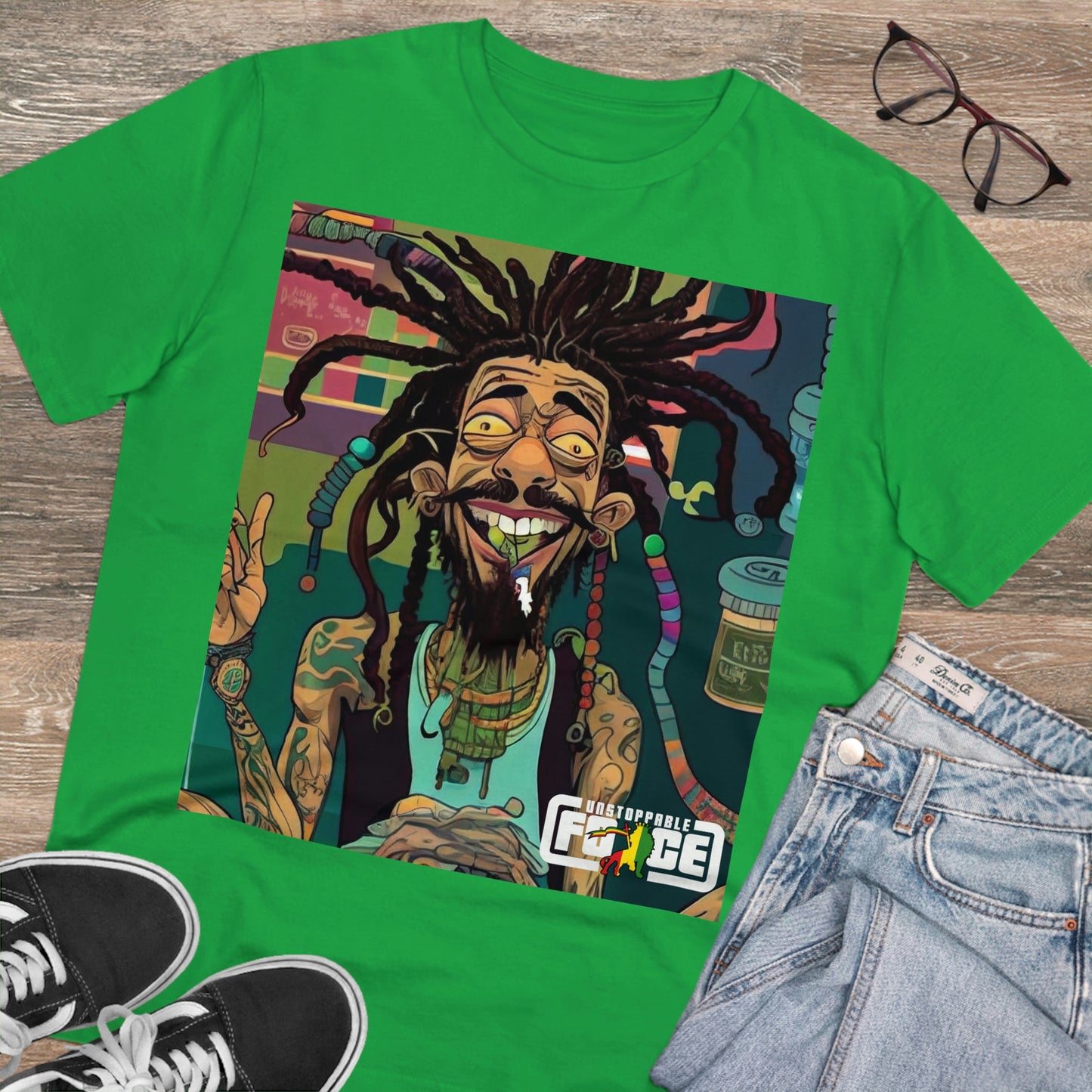 UFB Tattooed Rasta S02 Organic Creator T-shirt - Unisex