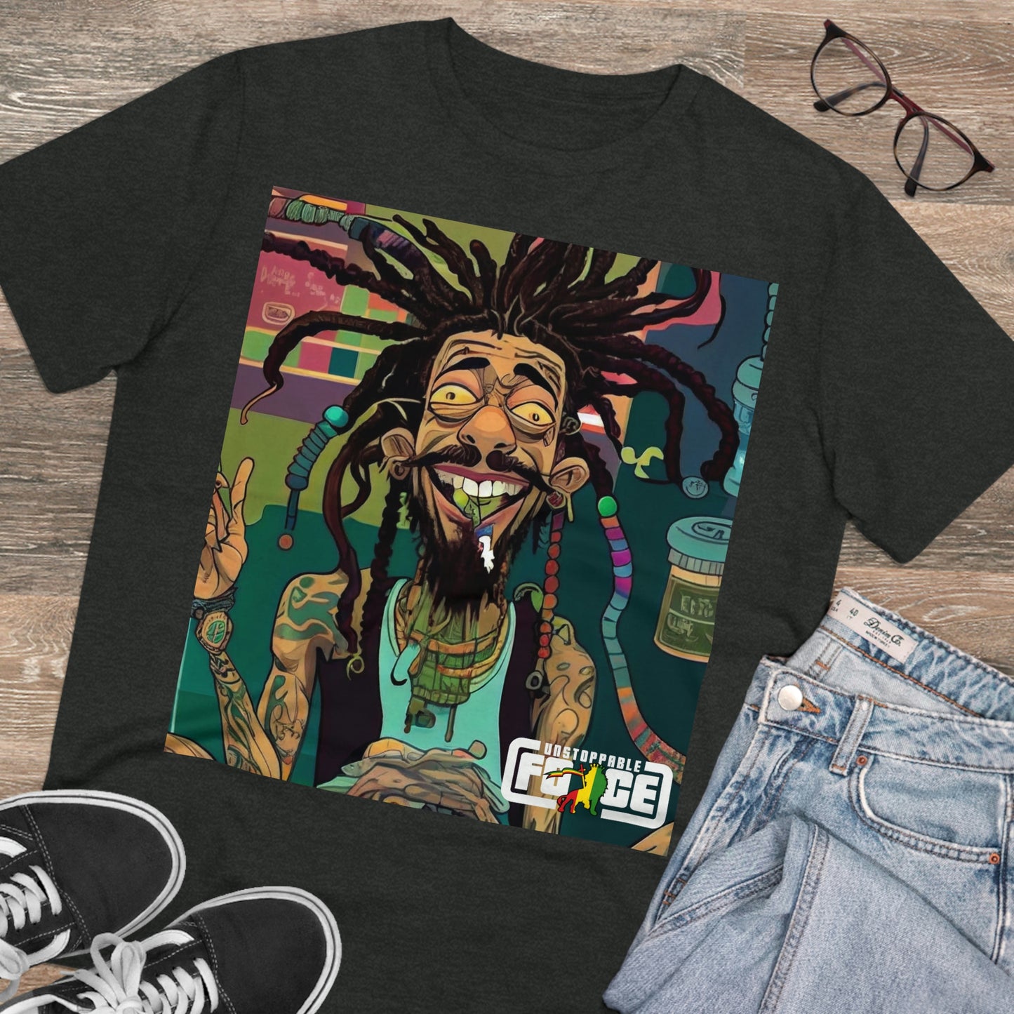UFB Tattooed Rasta S02 Organic Creator T-shirt - Unisex