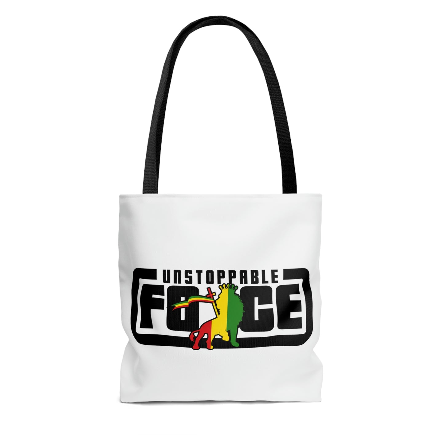 Unstoppable Force AOP Tote Bag