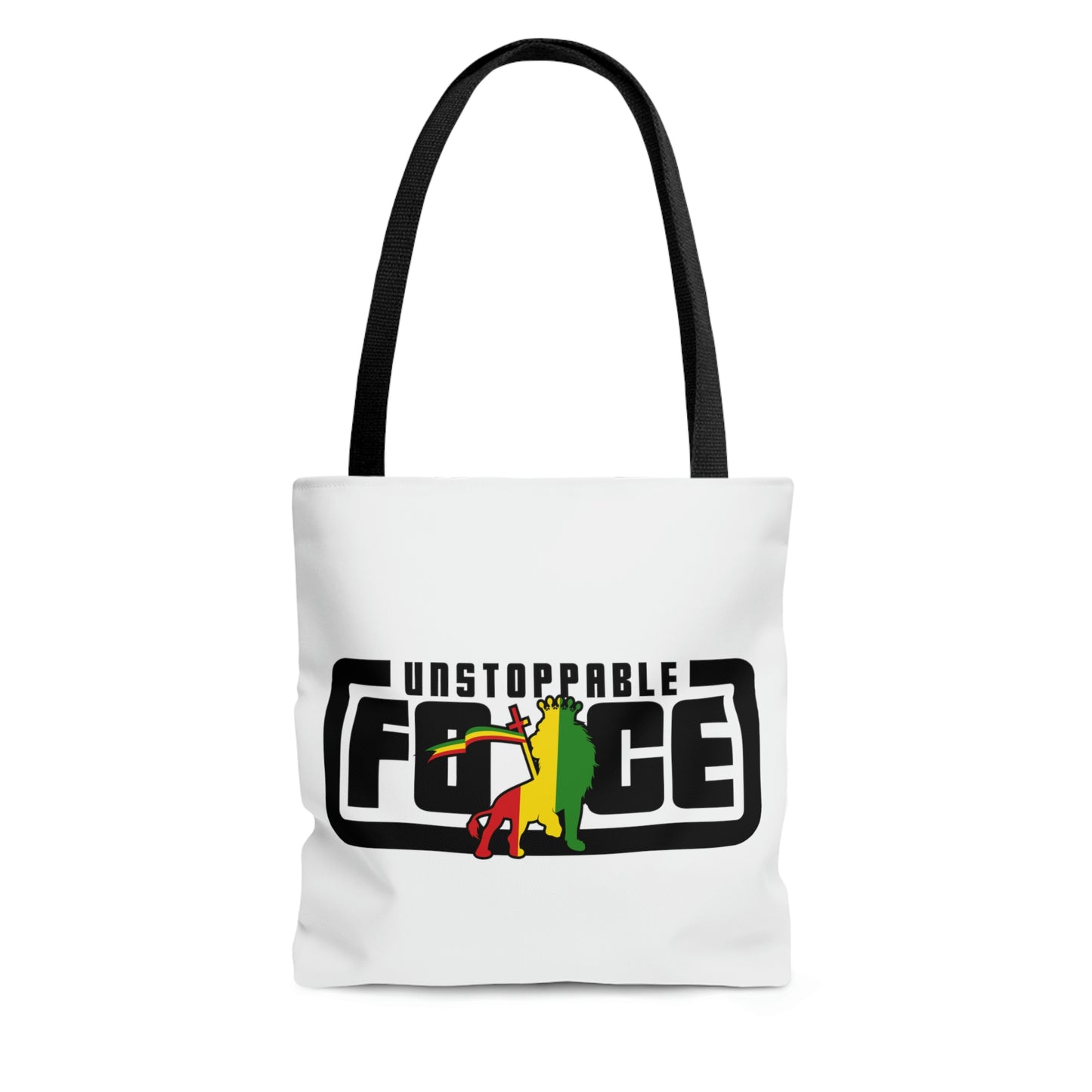 Unstoppable Force AOP Tote Bag