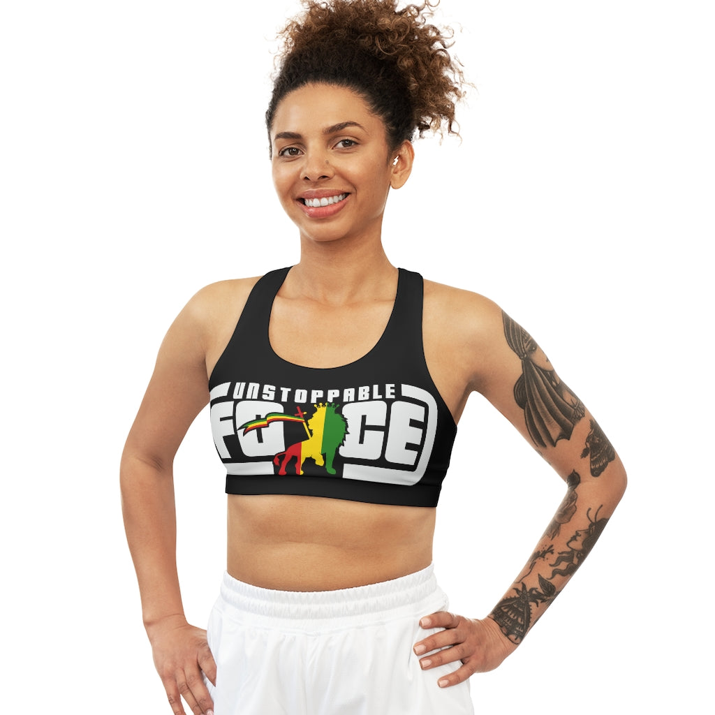 Unstoppable Force Seamless Sports Bra (AOP)