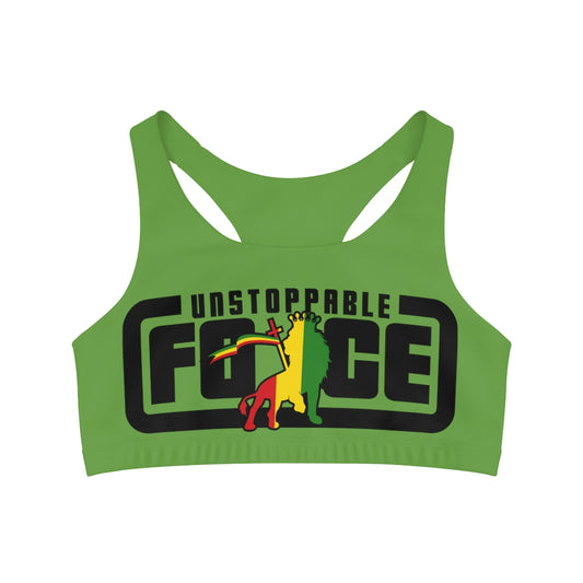 Unstoppable Force Seamless Sports Bra (AOP)