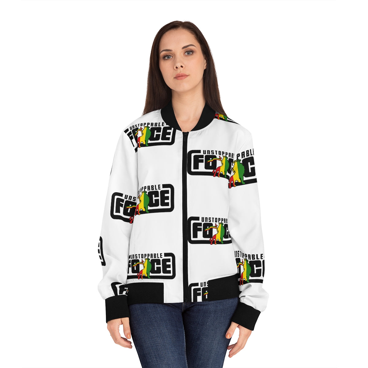 UFB Women's Bomber Jacket (AOP)