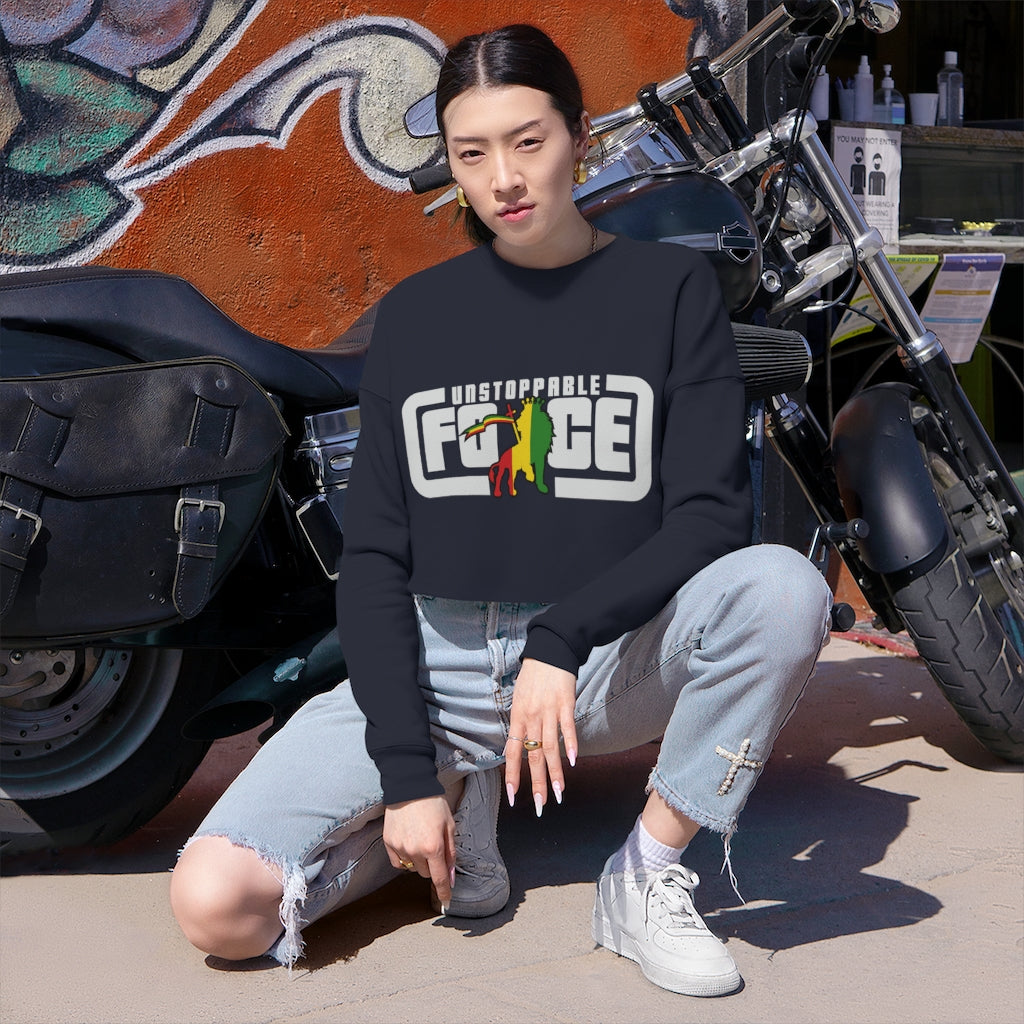 Unstoppable Force Women's Cropped Sweatshirt