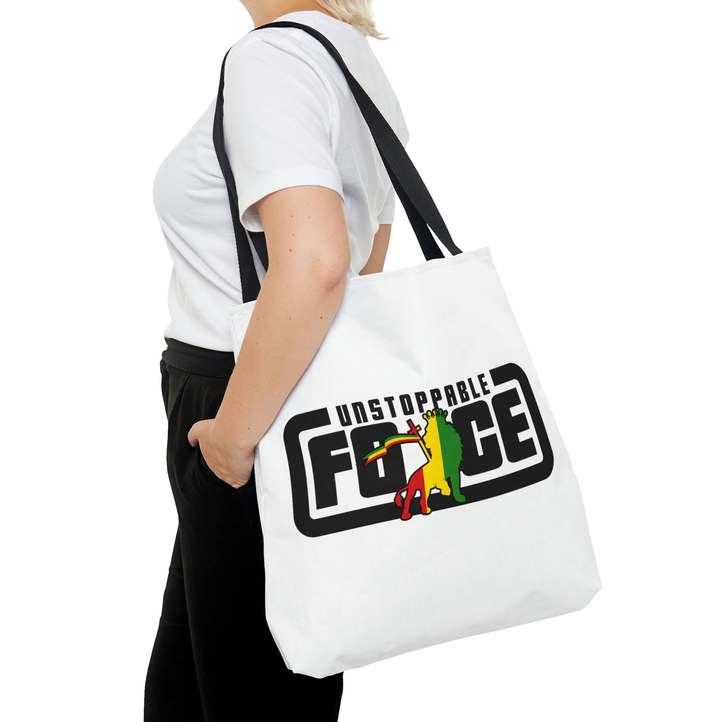 Unstoppable Force AOP Tote Bag