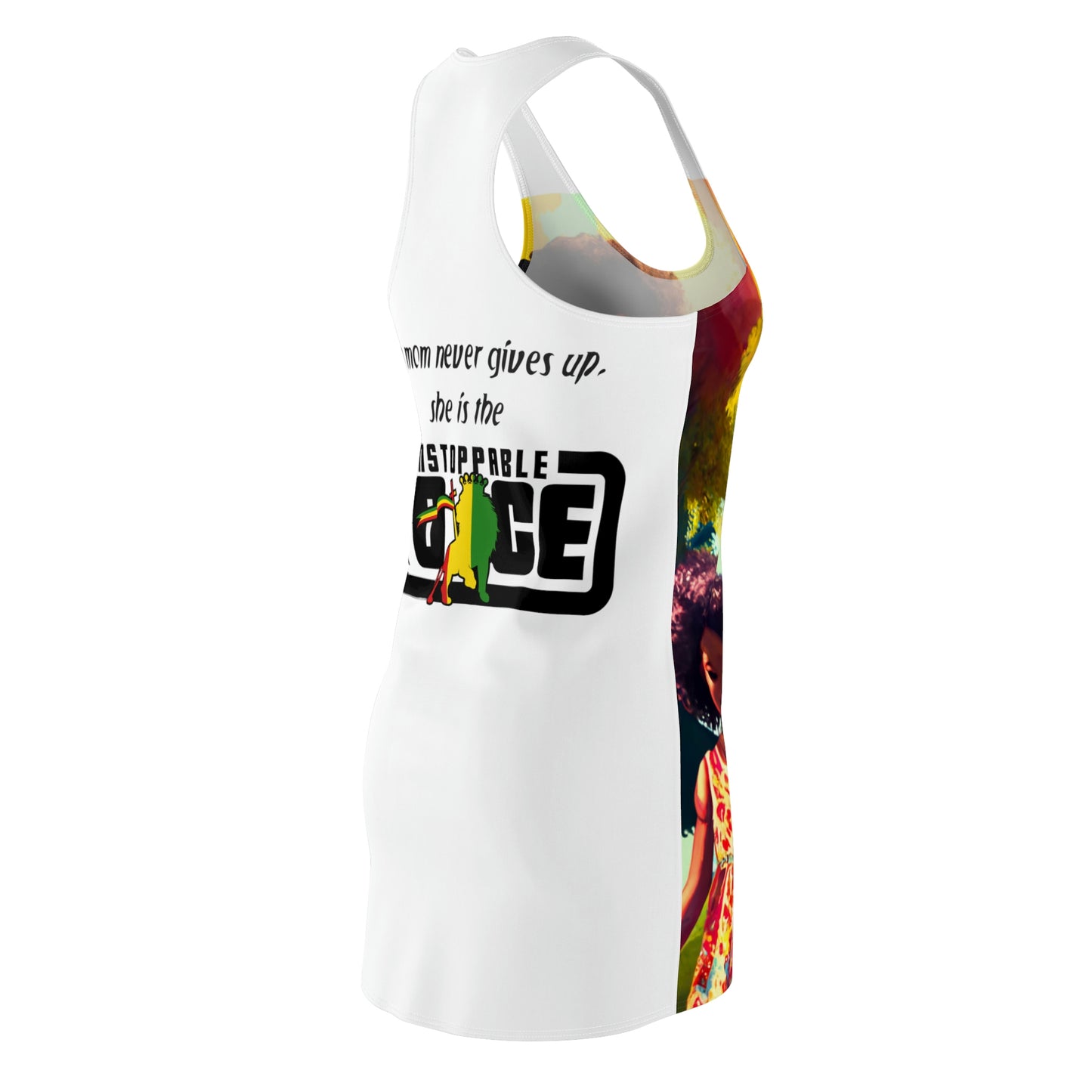Women's Cut & Sew Racerback Dress (AOP)