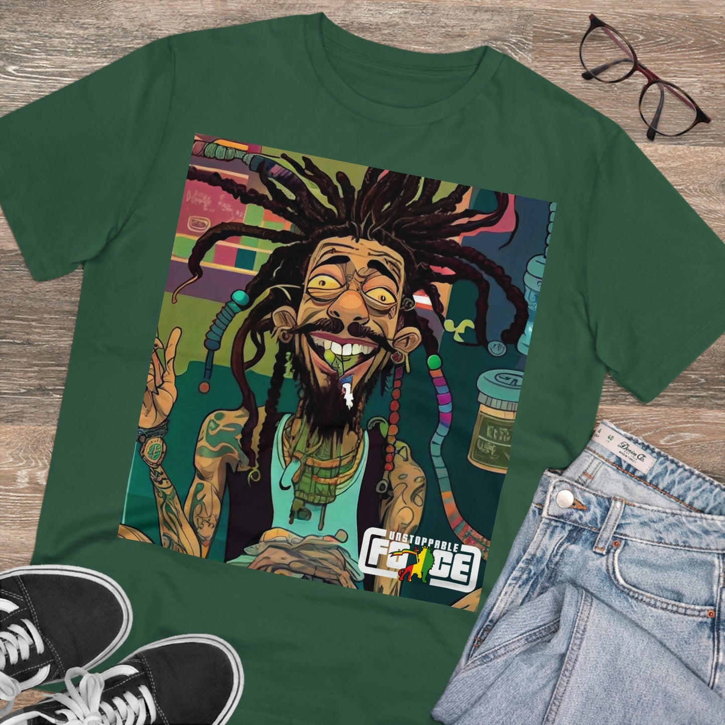 UFB Tattooed Rasta S02 Organic Creator T-shirt - Unisex