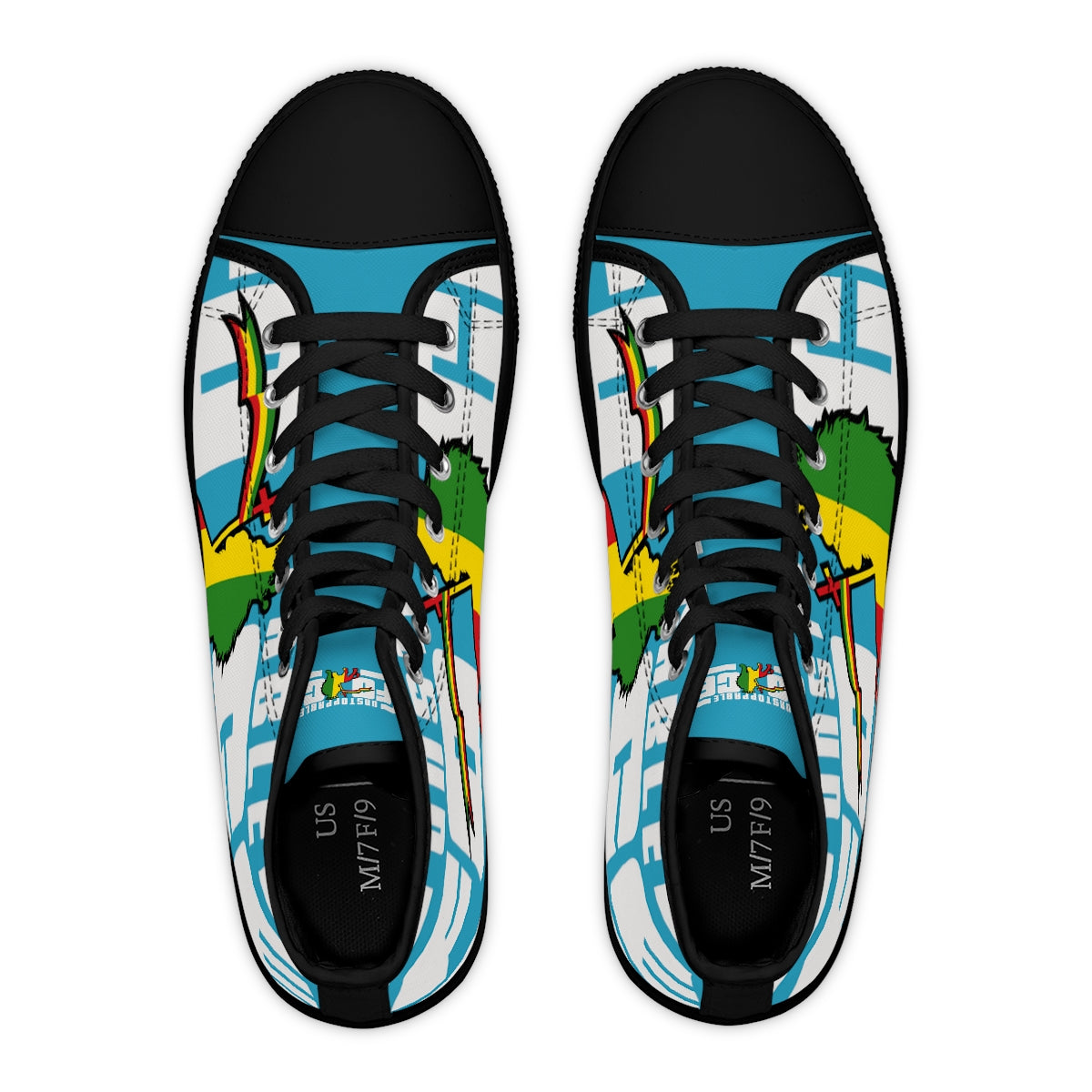 Unstoppable Force Full Banner Women's High Top Sneakers