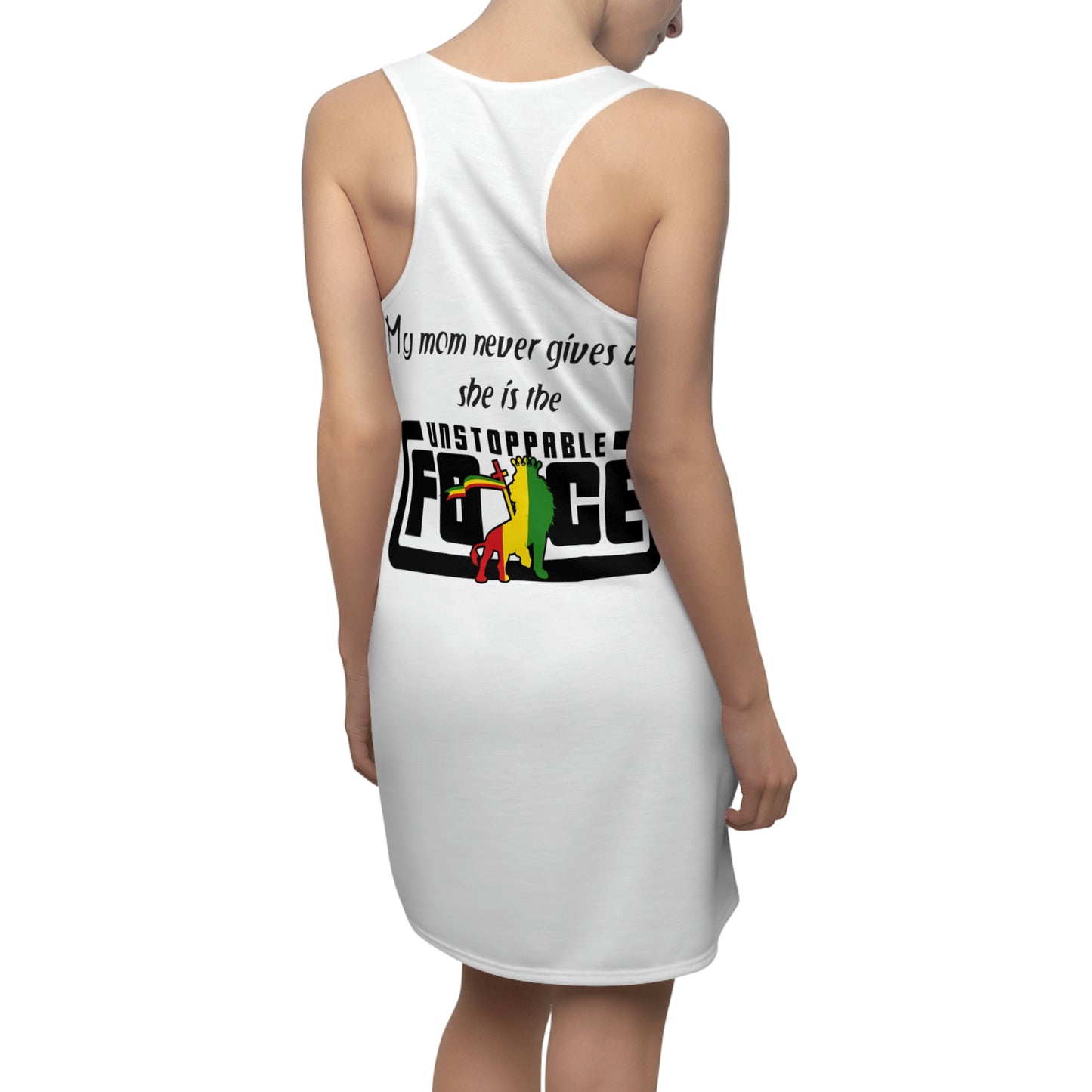 Women's Cut & Sew Racerback Dress (AOP)