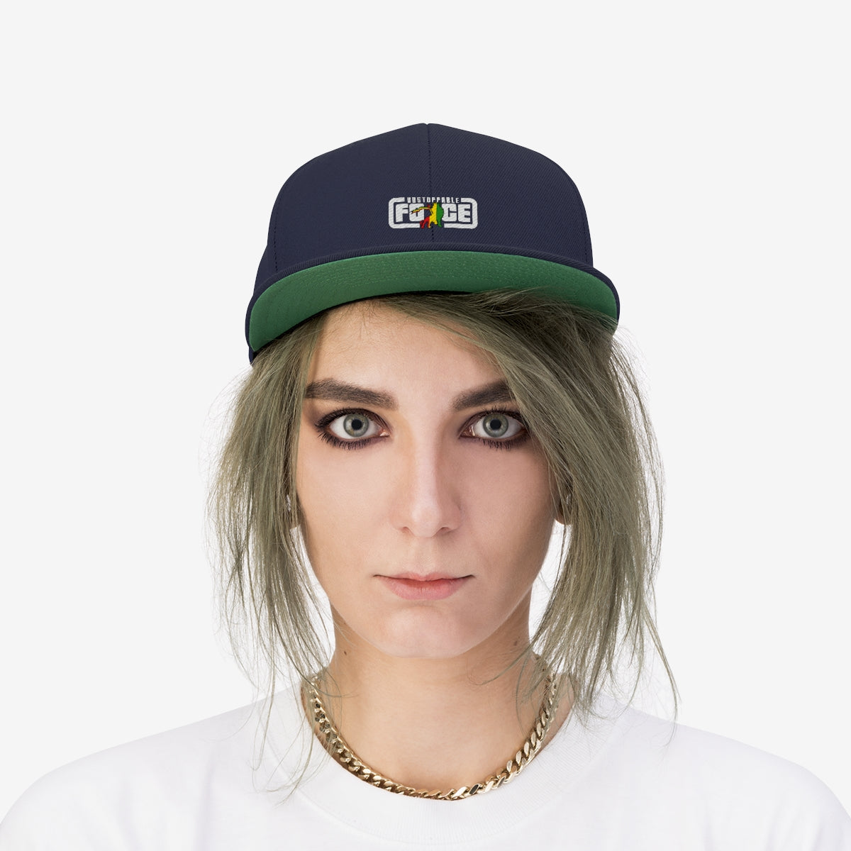 Unstoppable Force Unisex Flat Bill Hat