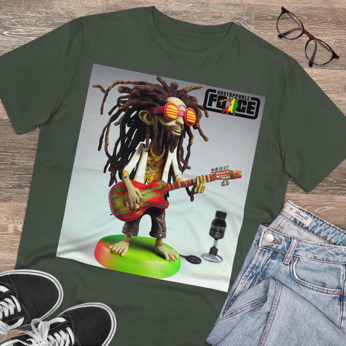 UFB Cool Rasta S01 Organic T-shirt - Unisex