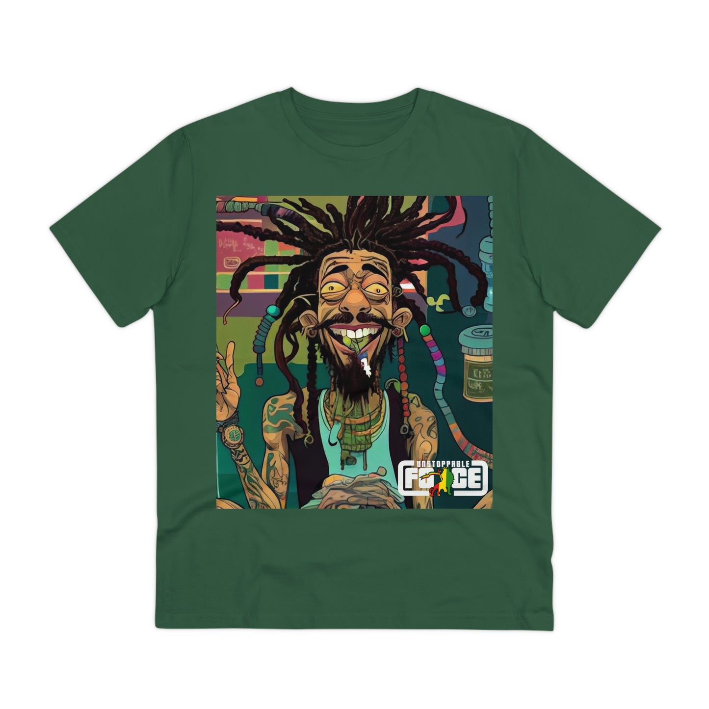 UFB Tattooed Rasta S02 Organic Creator T-shirt - Unisex