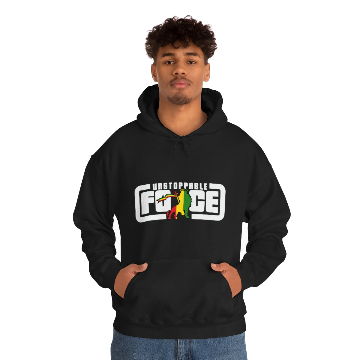 Unstoppable Force Unisex Heavy Blend™ Hooded Sweatshirt