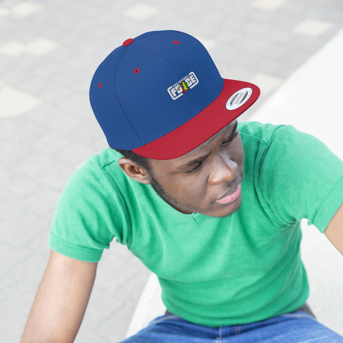 Unstoppable Force Unisex Flat Bill Hat