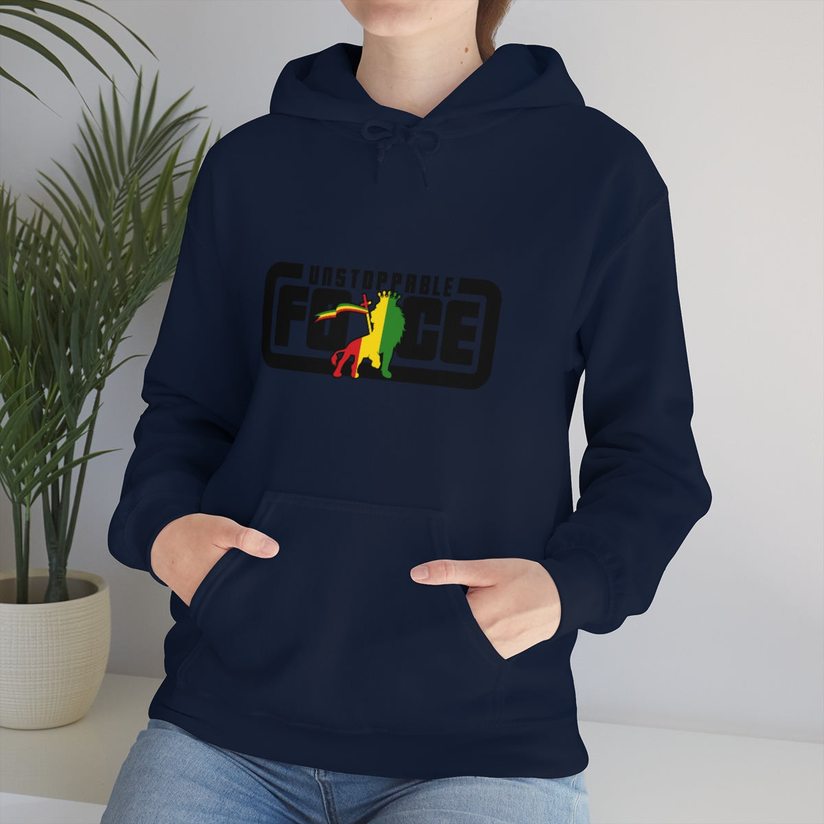 Unstoppable Force Unisex Heavy Blend™ Hooded Sweatshirt