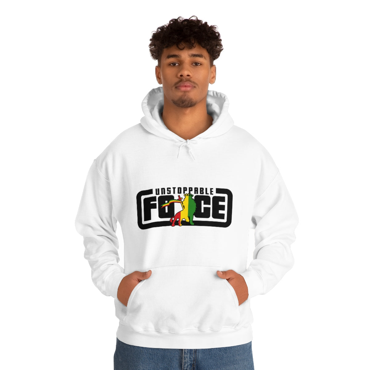 Unstoppable Force Unisex Heavy Blend™ Hooded Sweatshirt