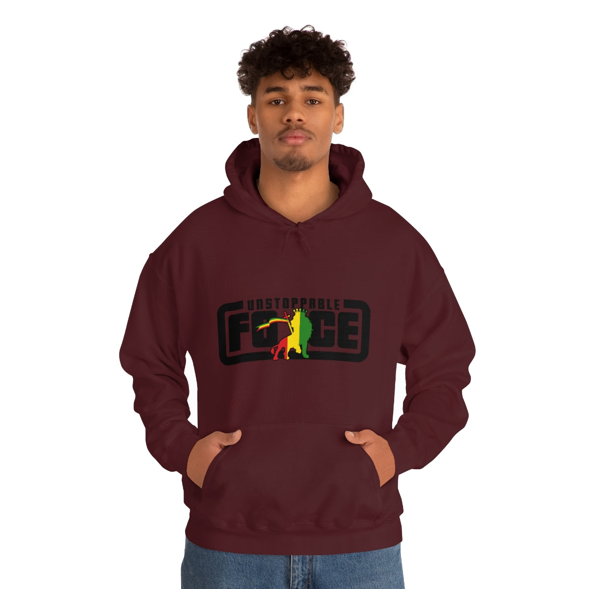 Unstoppable Force Unisex Heavy Blend™ Hooded Sweatshirt