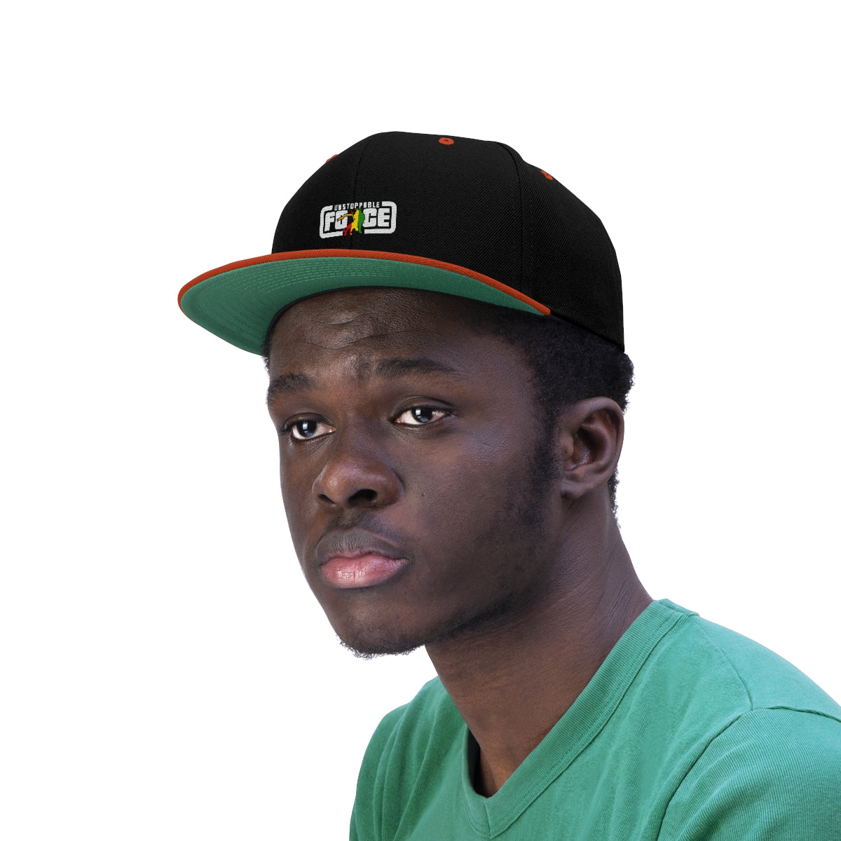 Unstoppable Force Unisex Flat Bill Hat