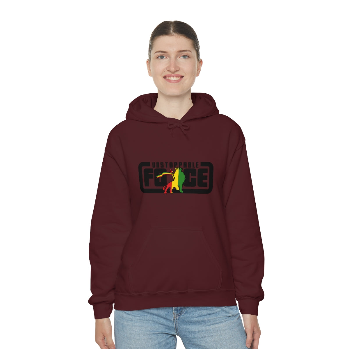 Unstoppable Force Unisex Heavy Blend™ Hooded Sweatshirt