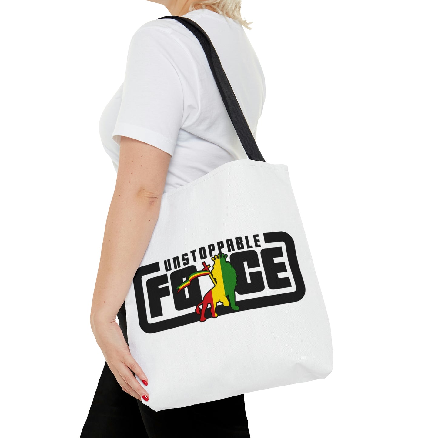Unstoppable Force AOP Tote Bag