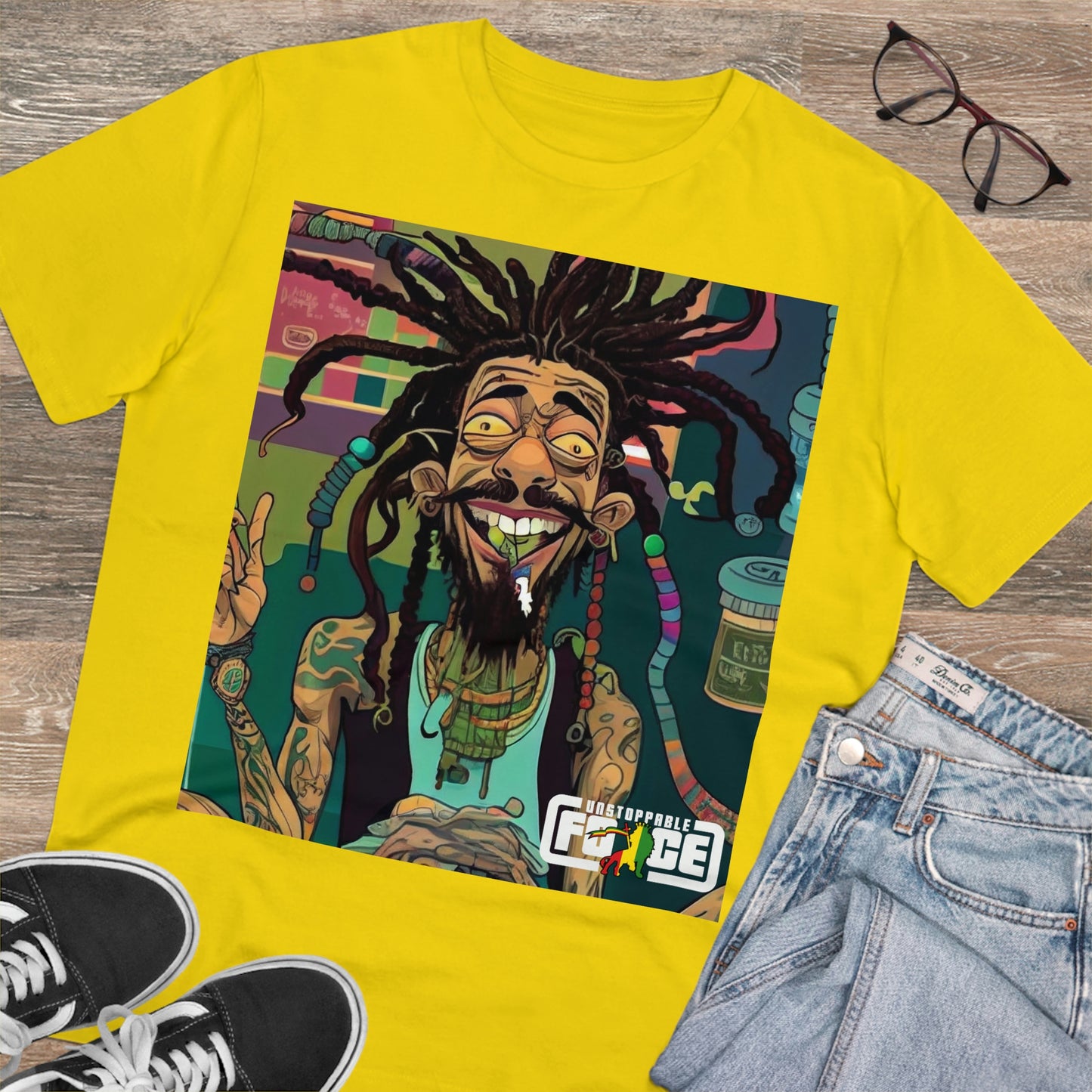 UFB Tattooed Rasta S02 Organic Creator T-shirt - Unisex