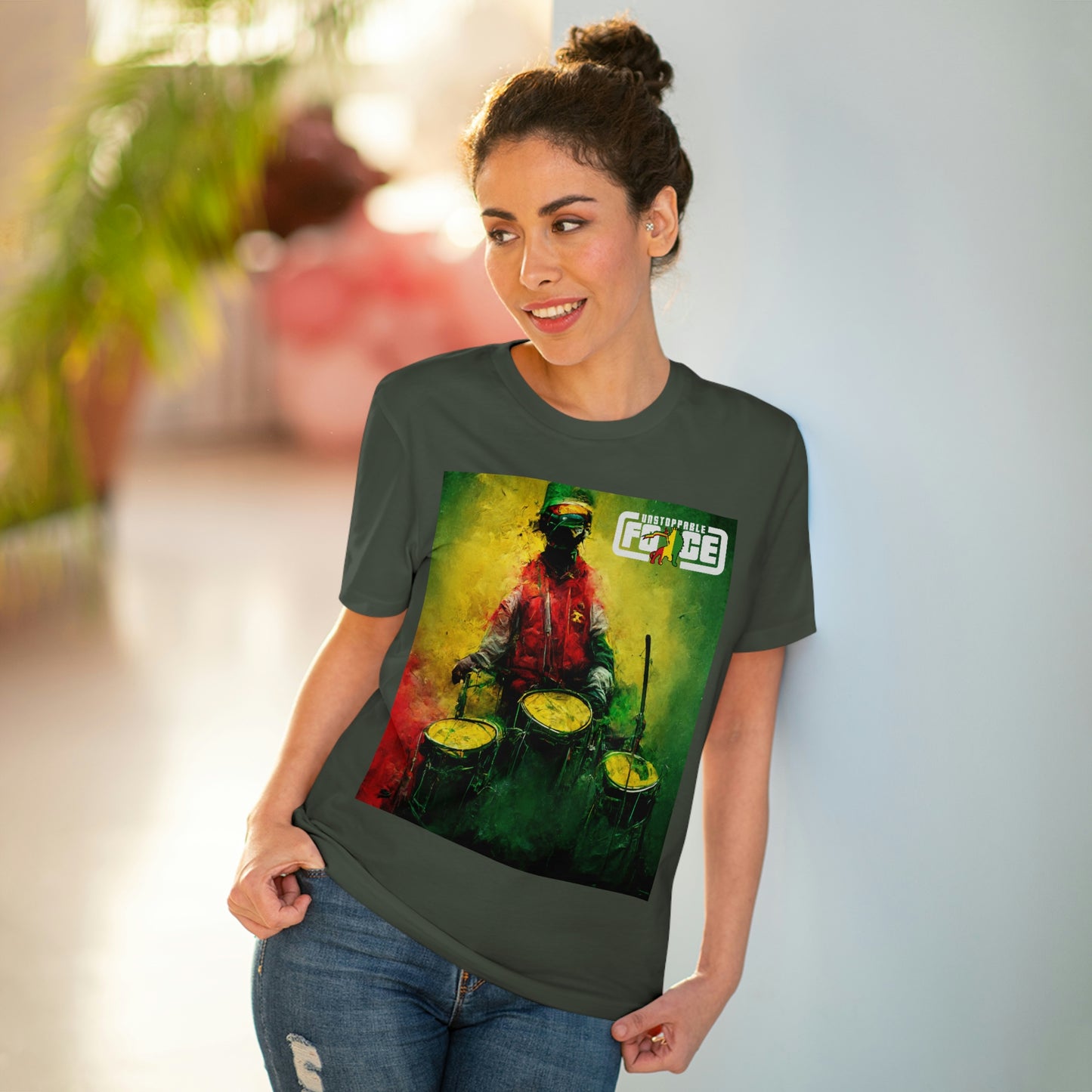 UFB Drummer S01 Organic Creator T-shirt - Unisex