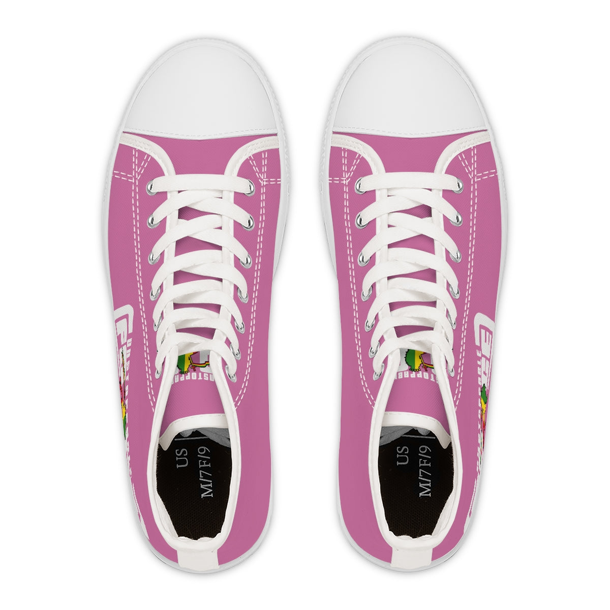Unstoppable Force SQ banner Women's High Top Sneakers