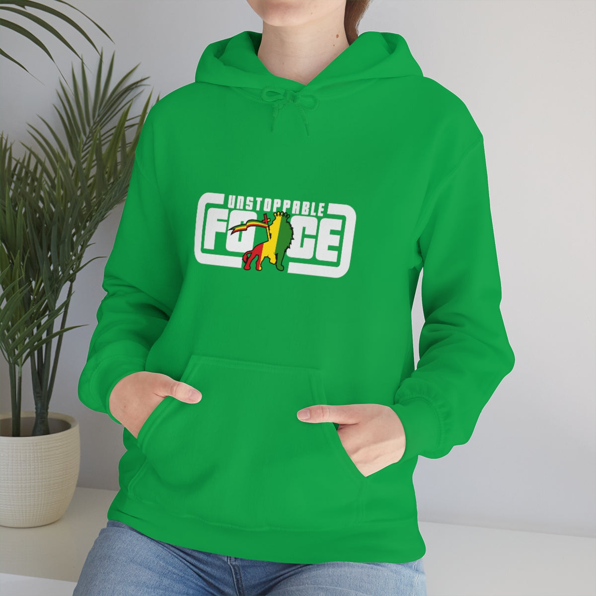 Unstoppable Force Unisex Heavy Blend™ Hooded Sweatshirt