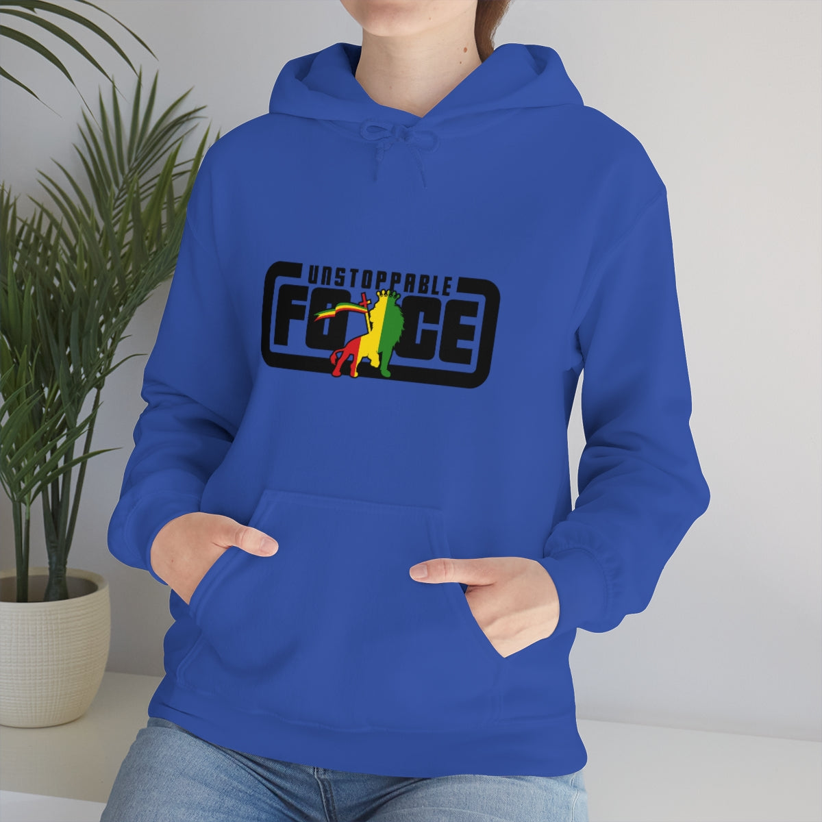 Unstoppable Force Unisex Heavy Blend™ Hooded Sweatshirt