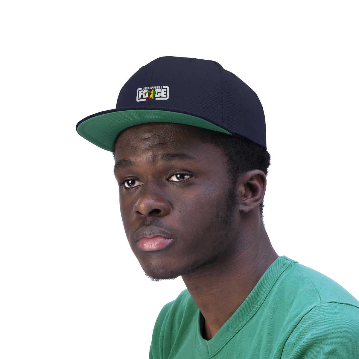 Unstoppable Force Unisex Flat Bill Hat