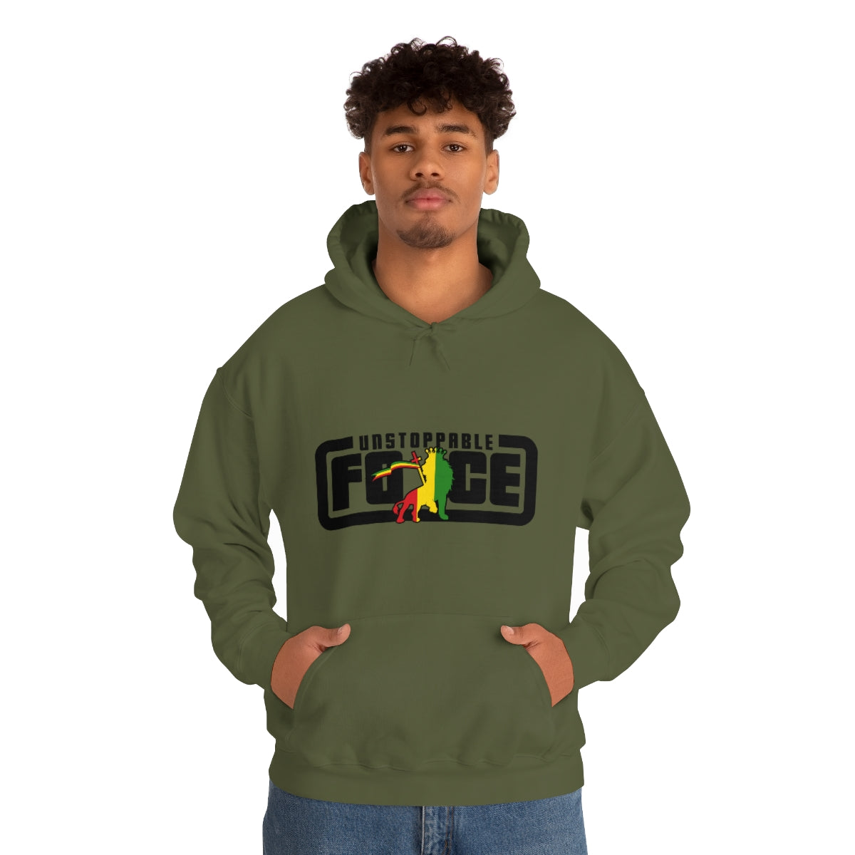 Unstoppable Force Unisex Heavy Blend™ Hooded Sweatshirt