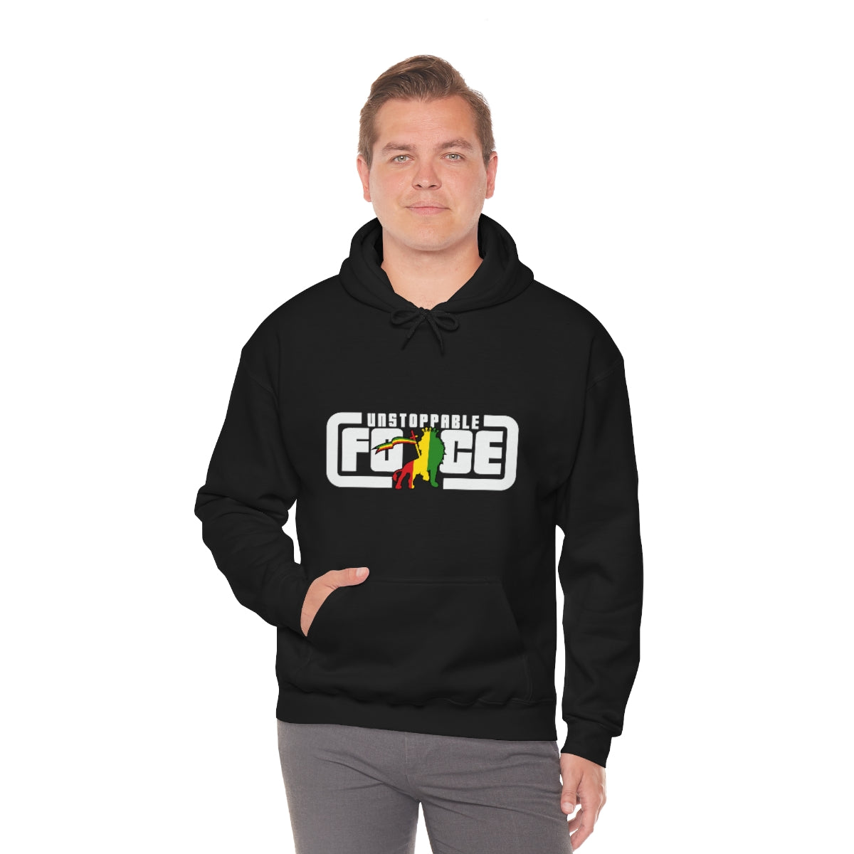 Unstoppable Force Unisex Heavy Blend™ Hooded Sweatshirt