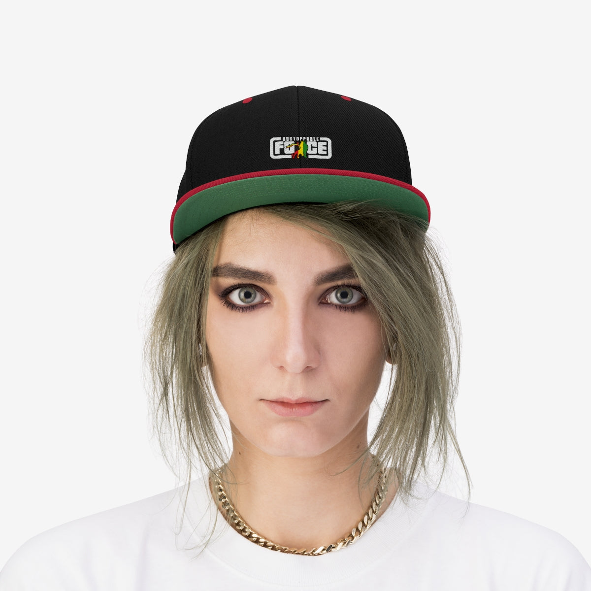 Unstoppable Force Unisex Flat Bill Hat