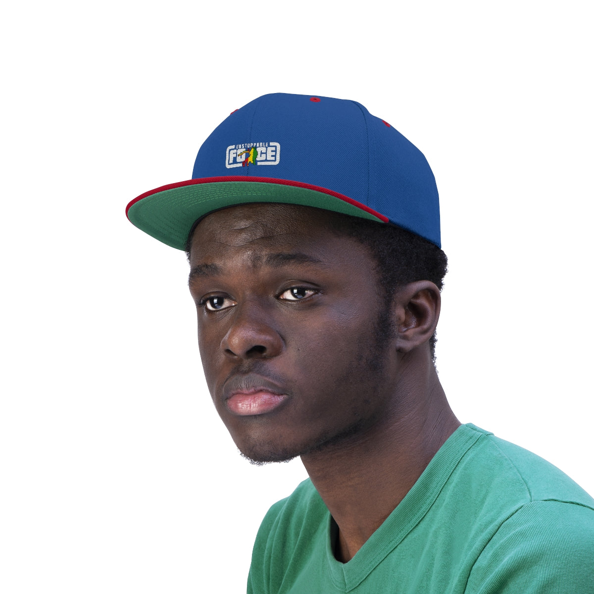 Unstoppable Force Unisex Flat Bill Hat