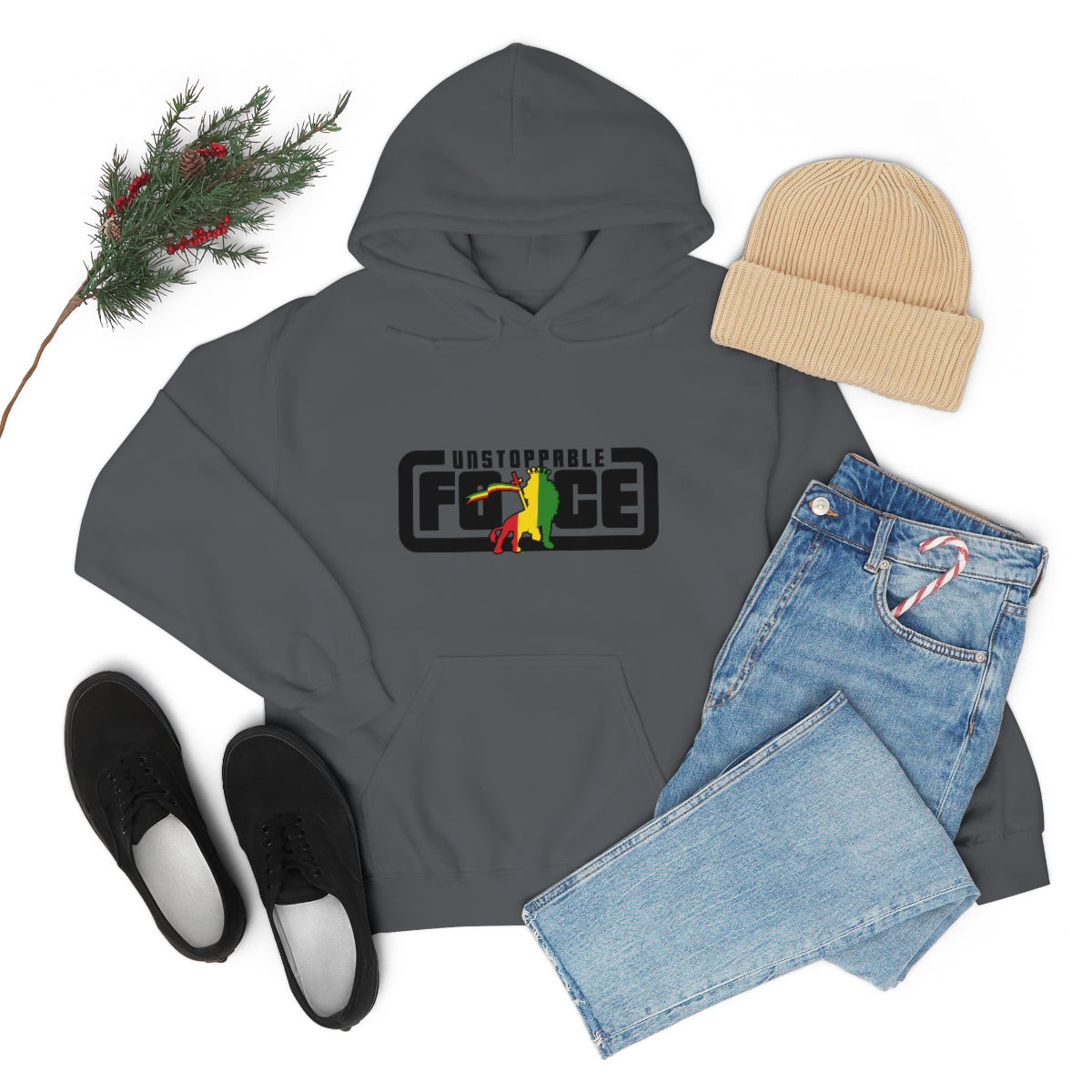 Unstoppable Force Unisex Heavy Blend™ Hooded Sweatshirt