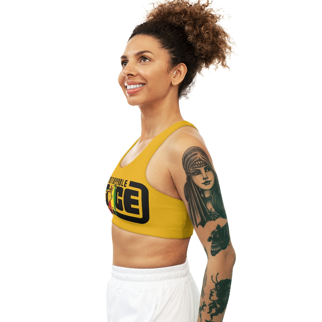 Unstoppable Force Seamless Sports Bra (AOP)