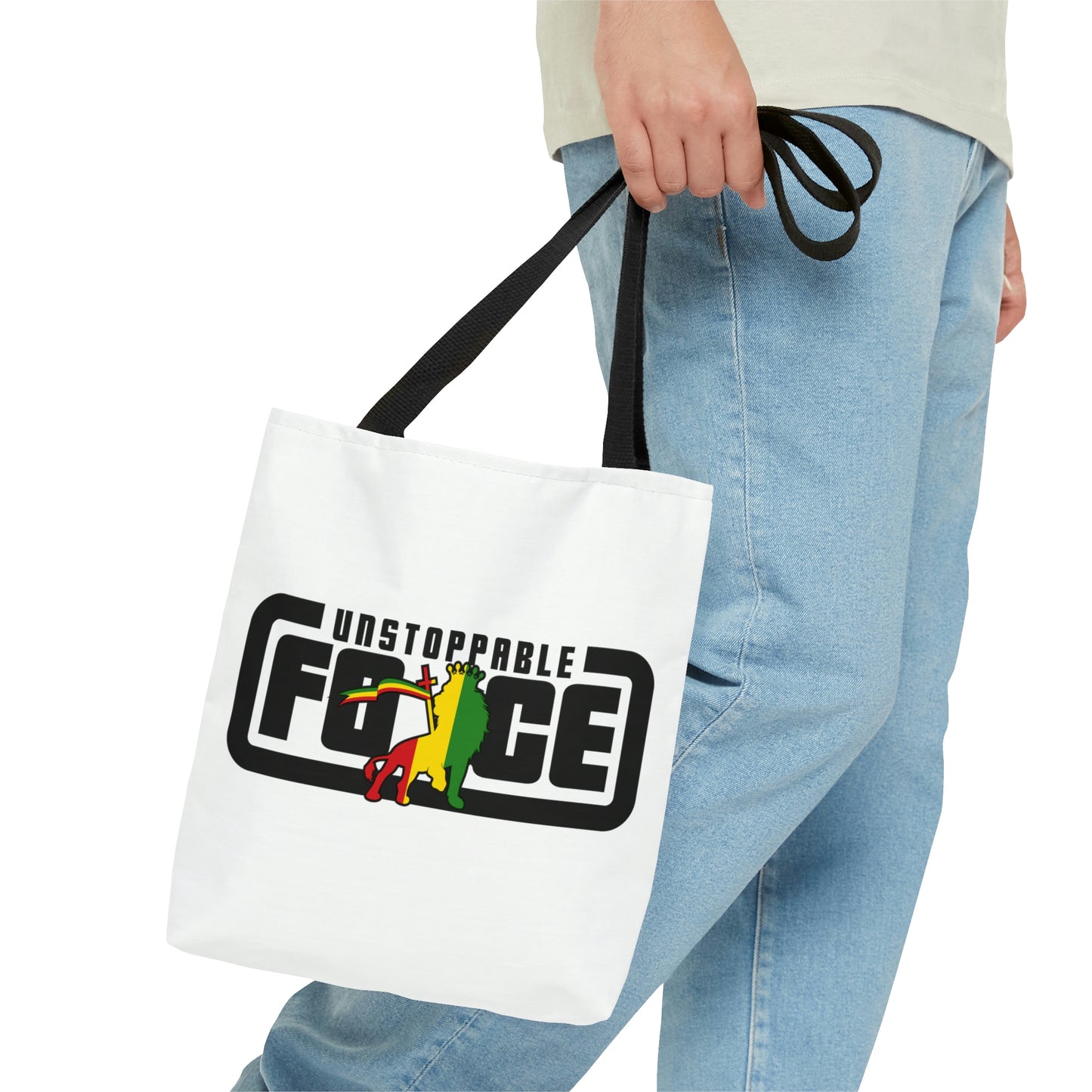 Unstoppable Force AOP Tote Bag