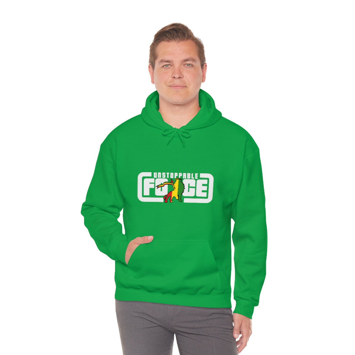 Unstoppable Force Unisex Heavy Blend™ Hooded Sweatshirt