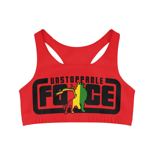 Unstoppable Force Seamless Sports Bra (AOP)