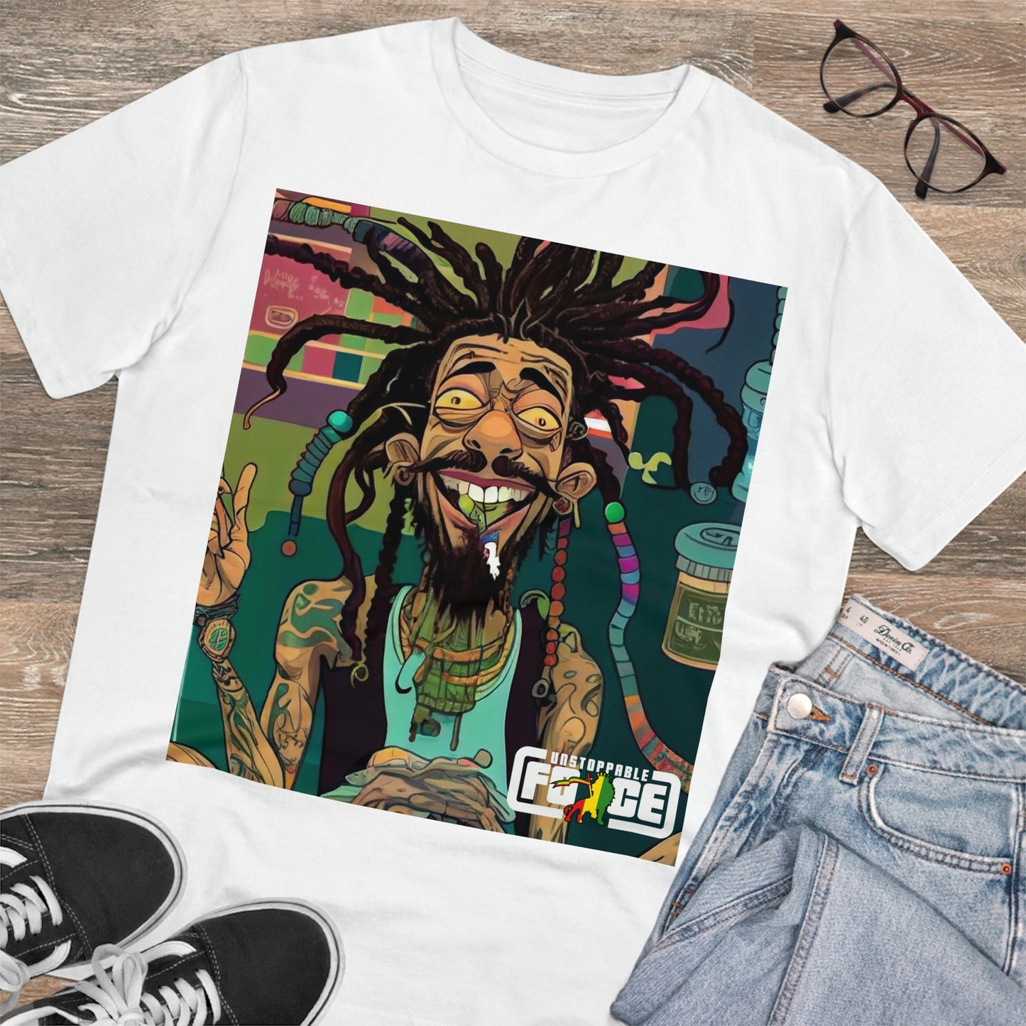 UFB Tattooed Rasta S02 Organic Creator T-shirt - Unisex
