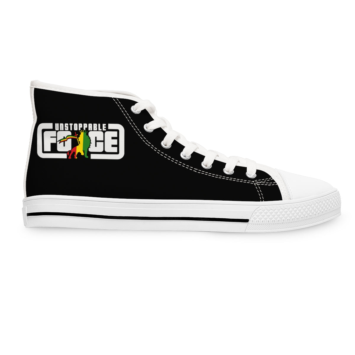 Unstoppable Force Women's High Top Sneakers