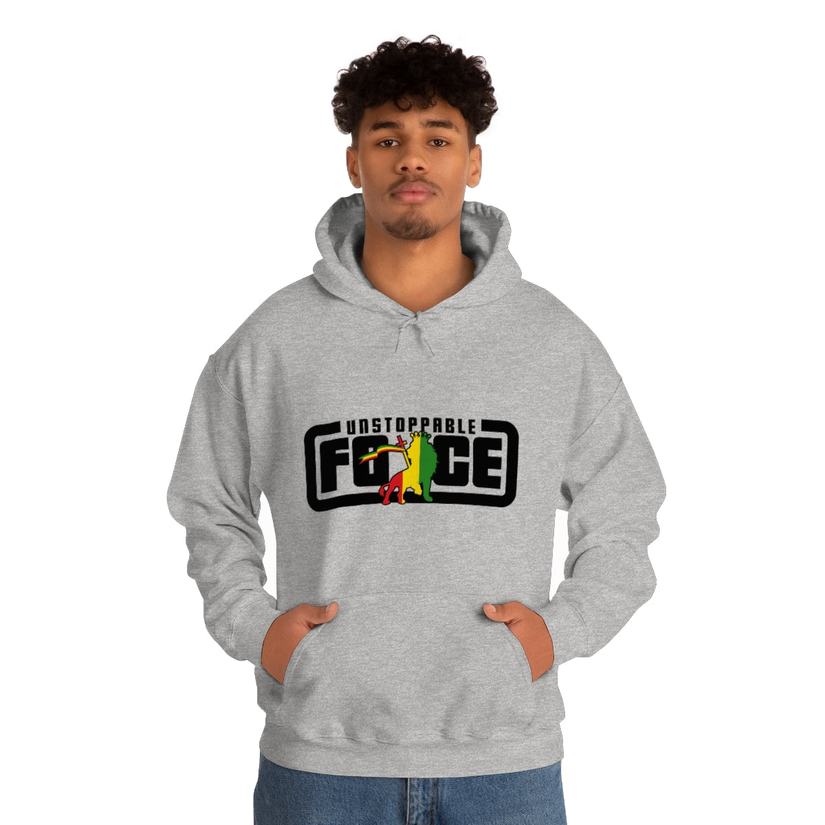 Unstoppable Force Unisex Heavy Blend™ Hooded Sweatshirt